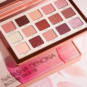 Natasha Denona Bloom Eyeshadow Palette 15 Shades Floral Matte Metallic Duochrome